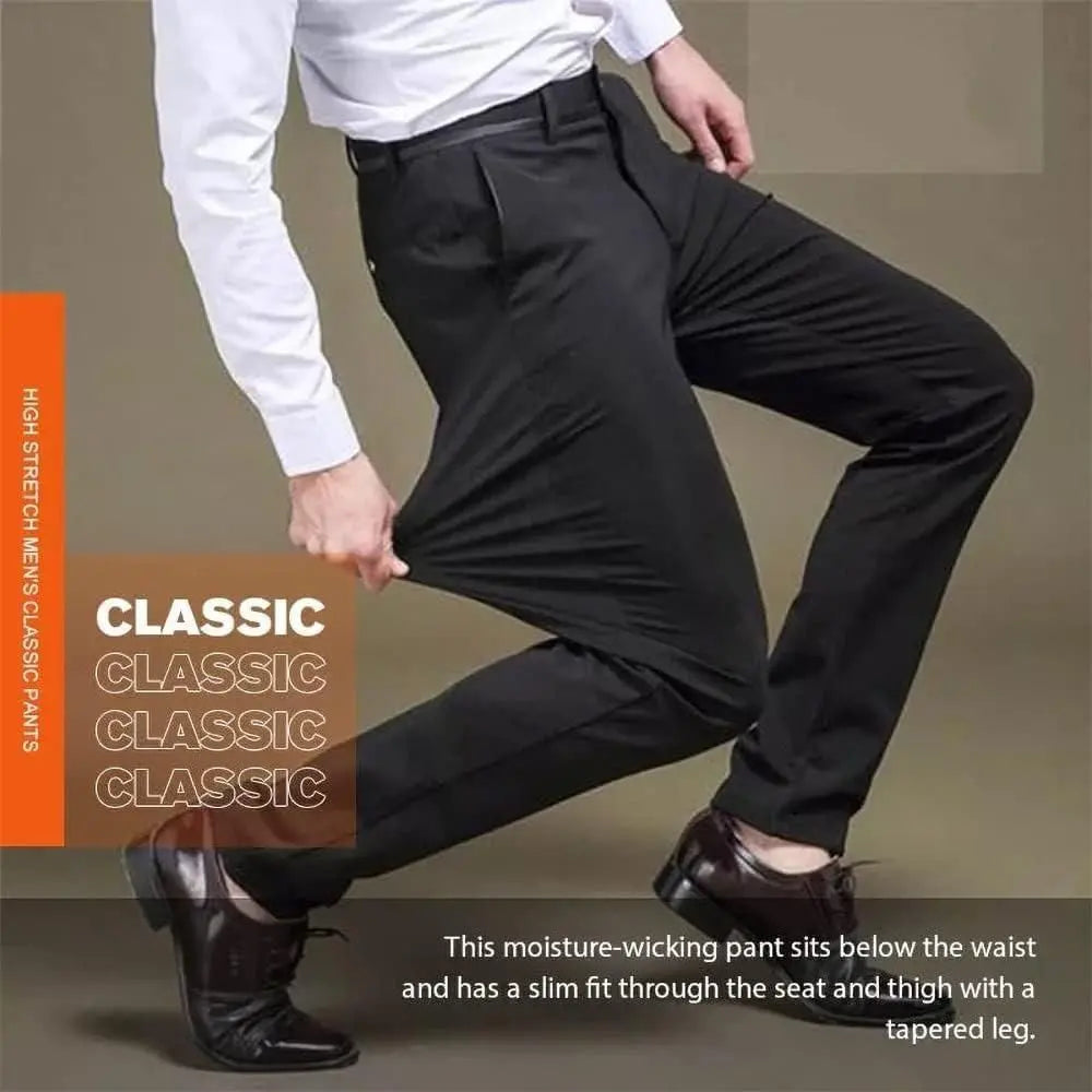 High Elasticity Men's Classic Pants (Pack of 3) rc0six-yy