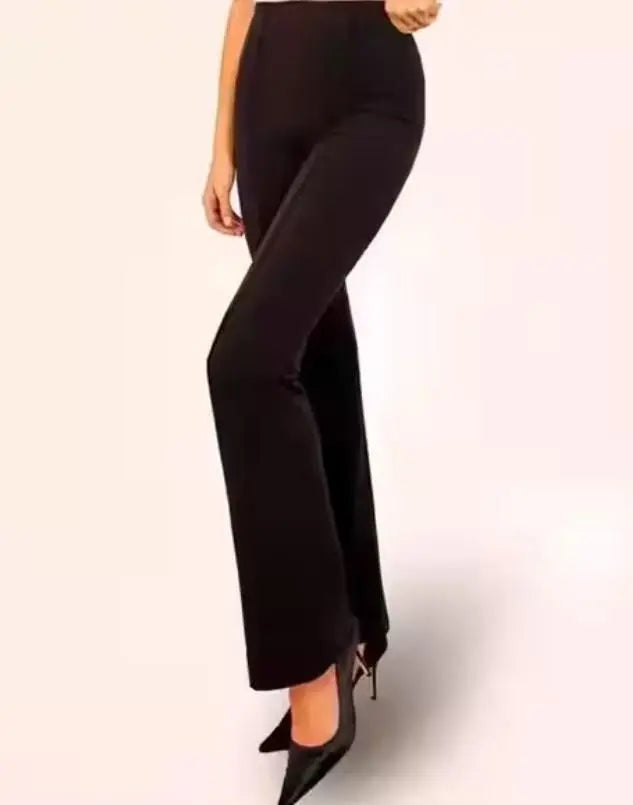Women's Nontransparent Fabric Classic-Stylish Pant Pack of 3 (Black White Pink) rc0six-yy