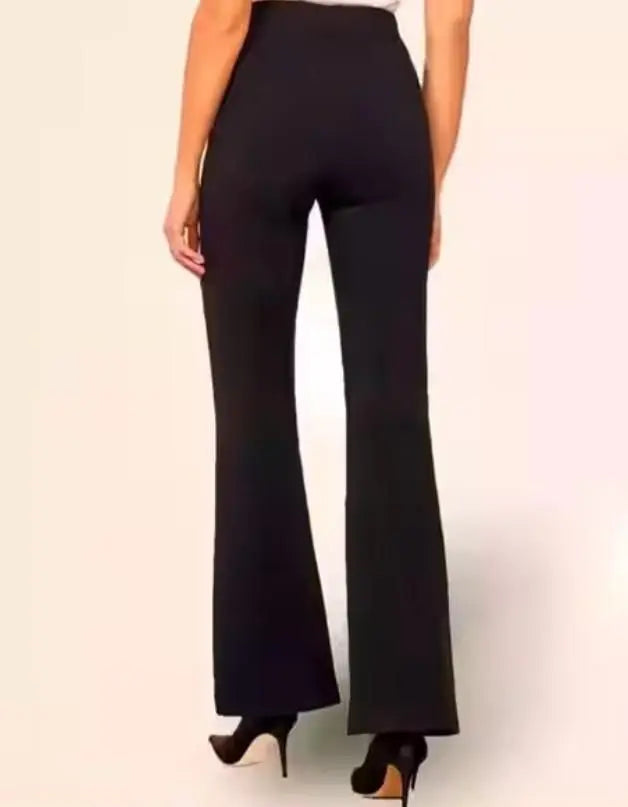 Women's Nontransparent Fabric Classic-Stylish Pant Pack of 3 (Black White Pink) rc0six-yy