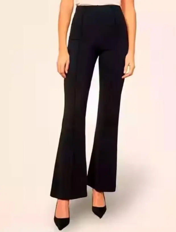Women's Nontransparent Fabric Classic-Stylish Pant Pack of 3 (Black White Pink) rc0six-yy